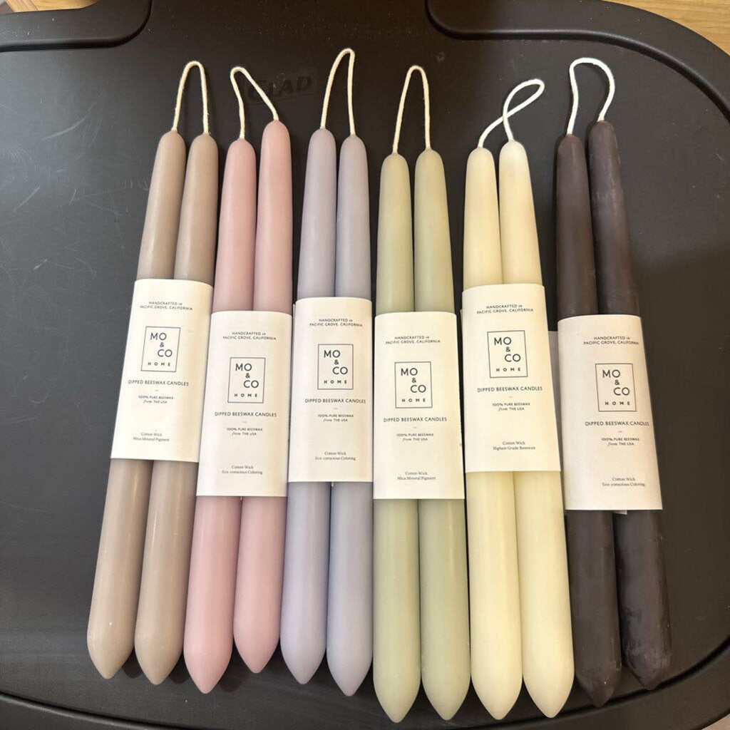 Beeswax candles - Mo&Co