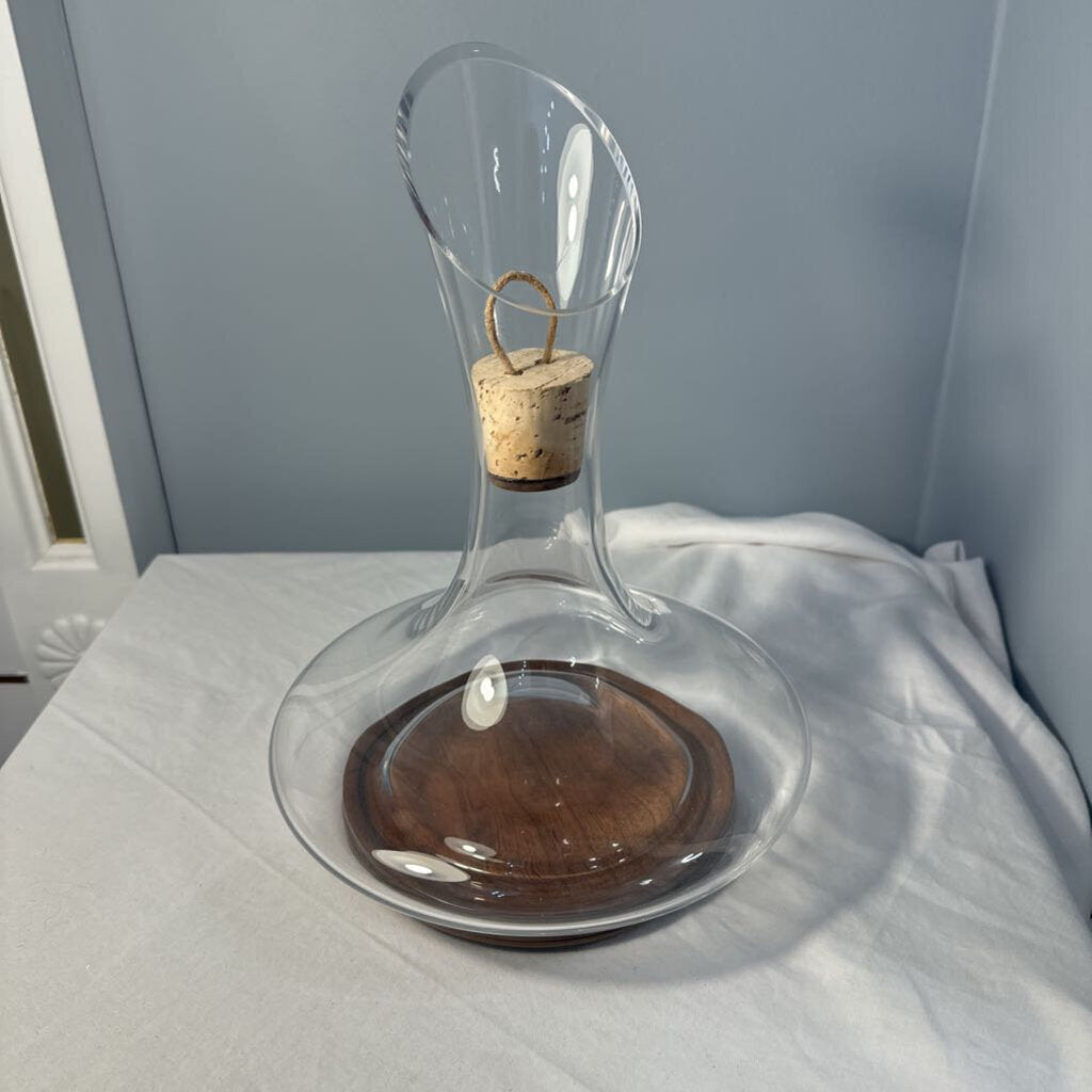 Flat Bottom Wine Decanter