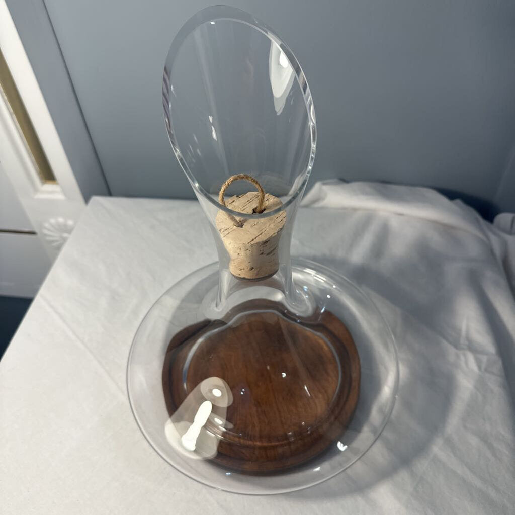 Flat Bottom Wine Decanter