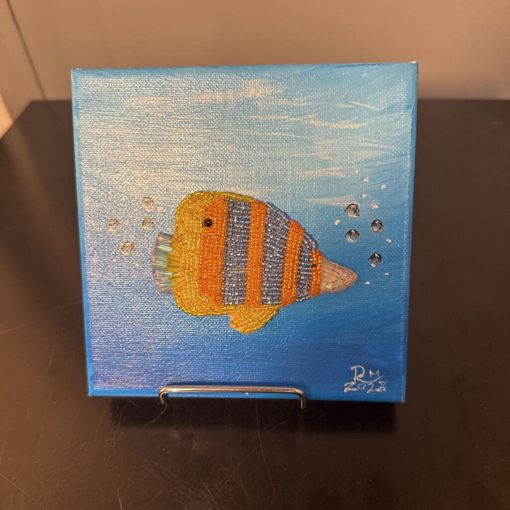 beaded fish