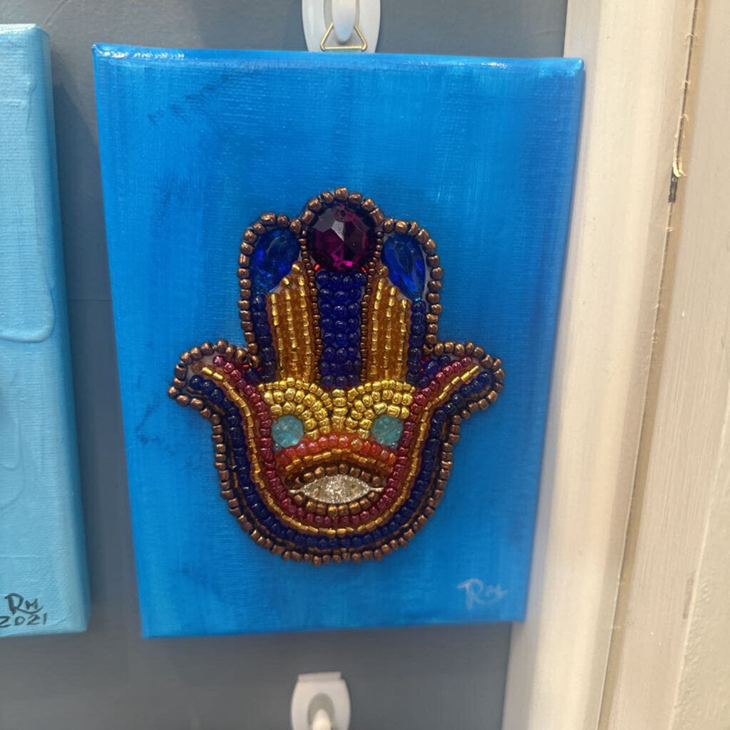 Beaded Hamsa