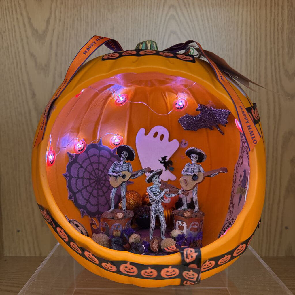 Day Of The Dead Pumpkin