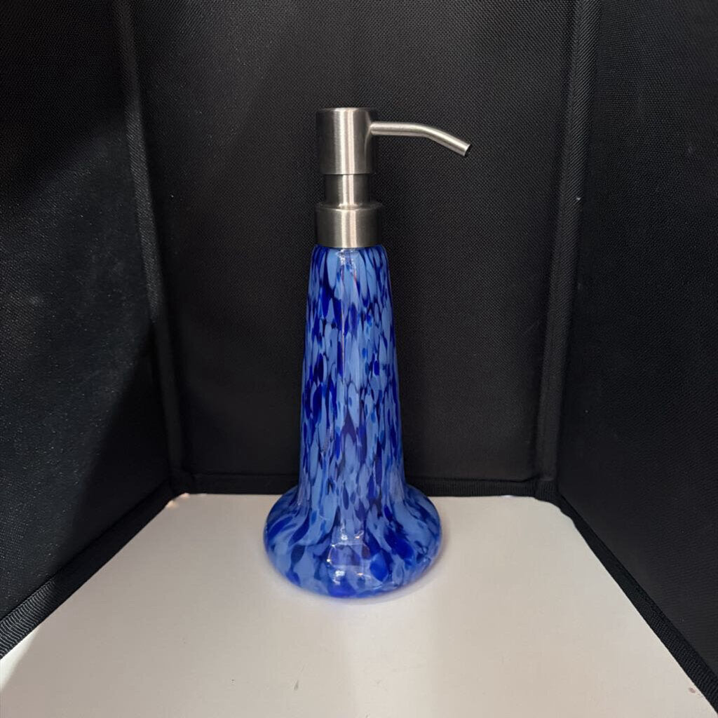 Glass Blown Soap Dispenser
