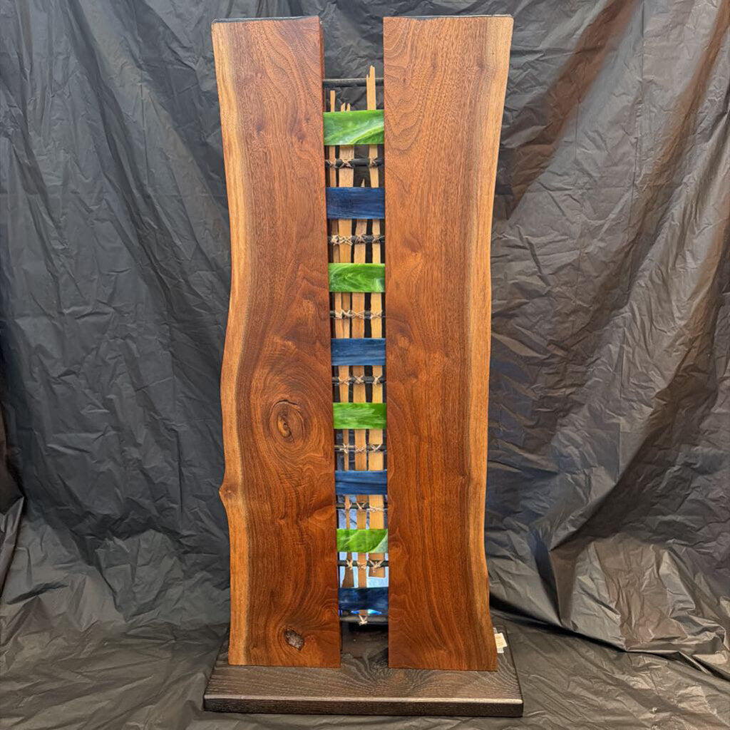 Green And Blue Tower