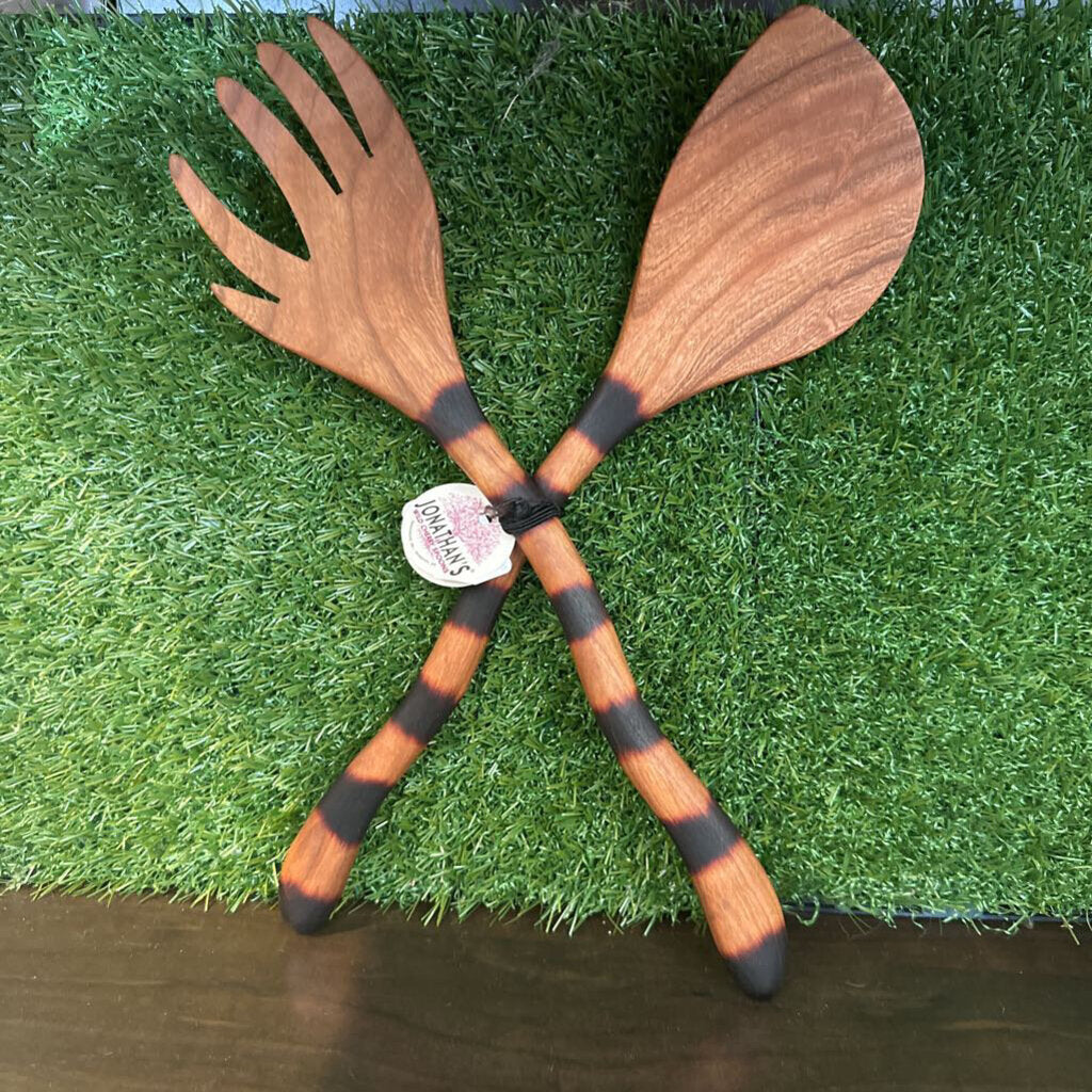 Cat Tail Forked Salad Set