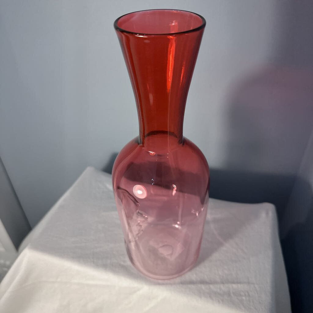 Ruby Face Vase