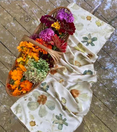 Eco Print a Scarf or Table Runner: Sunday, April 6: 4:30p.m. - 7:00p.m.