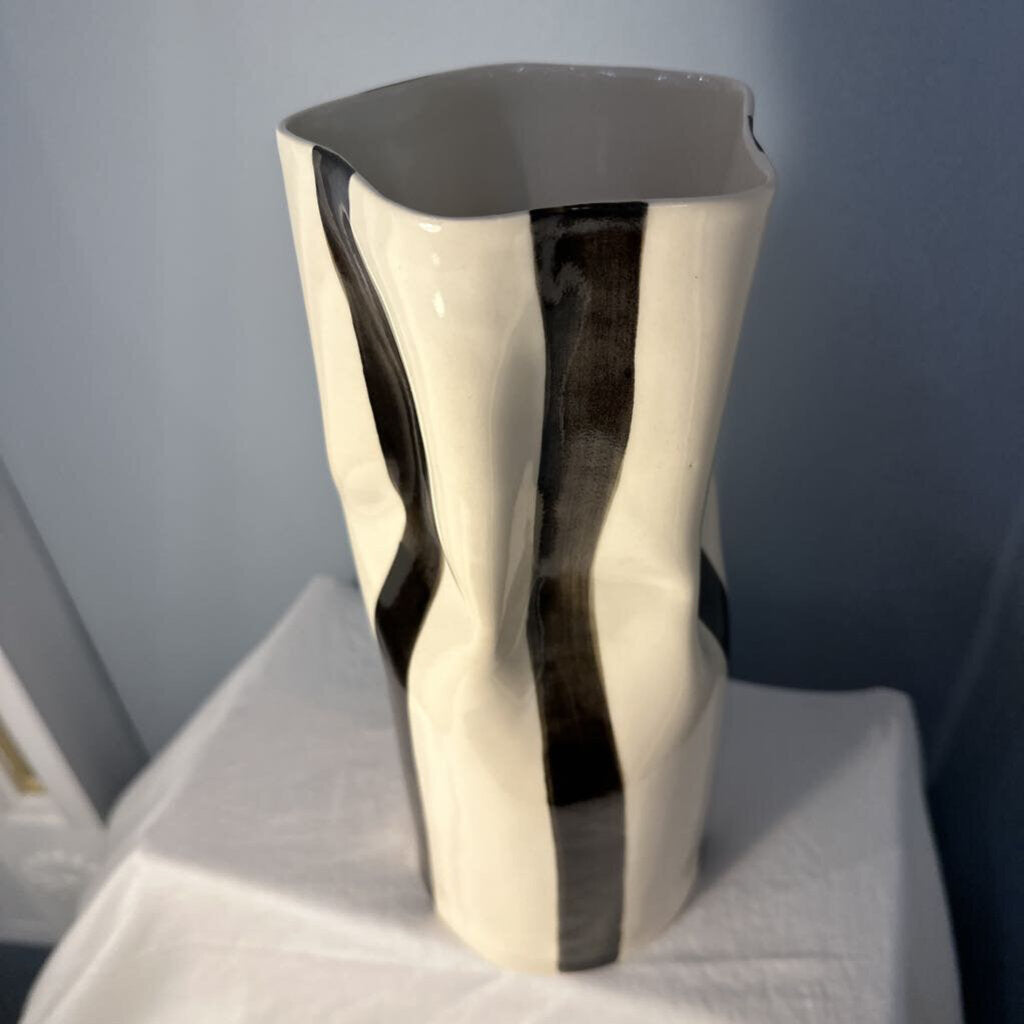 Ceramic Pinched Vase