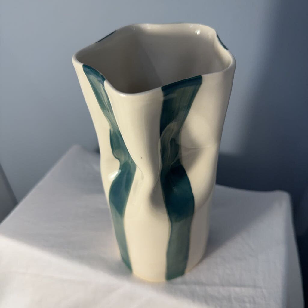 Ceramic Pinched Vase