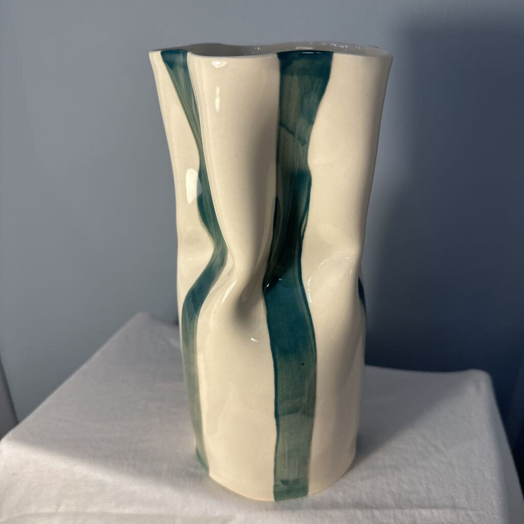 Ceramic Pinched Vase