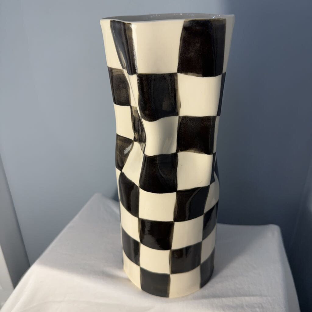 Ceramic Pinched Vase