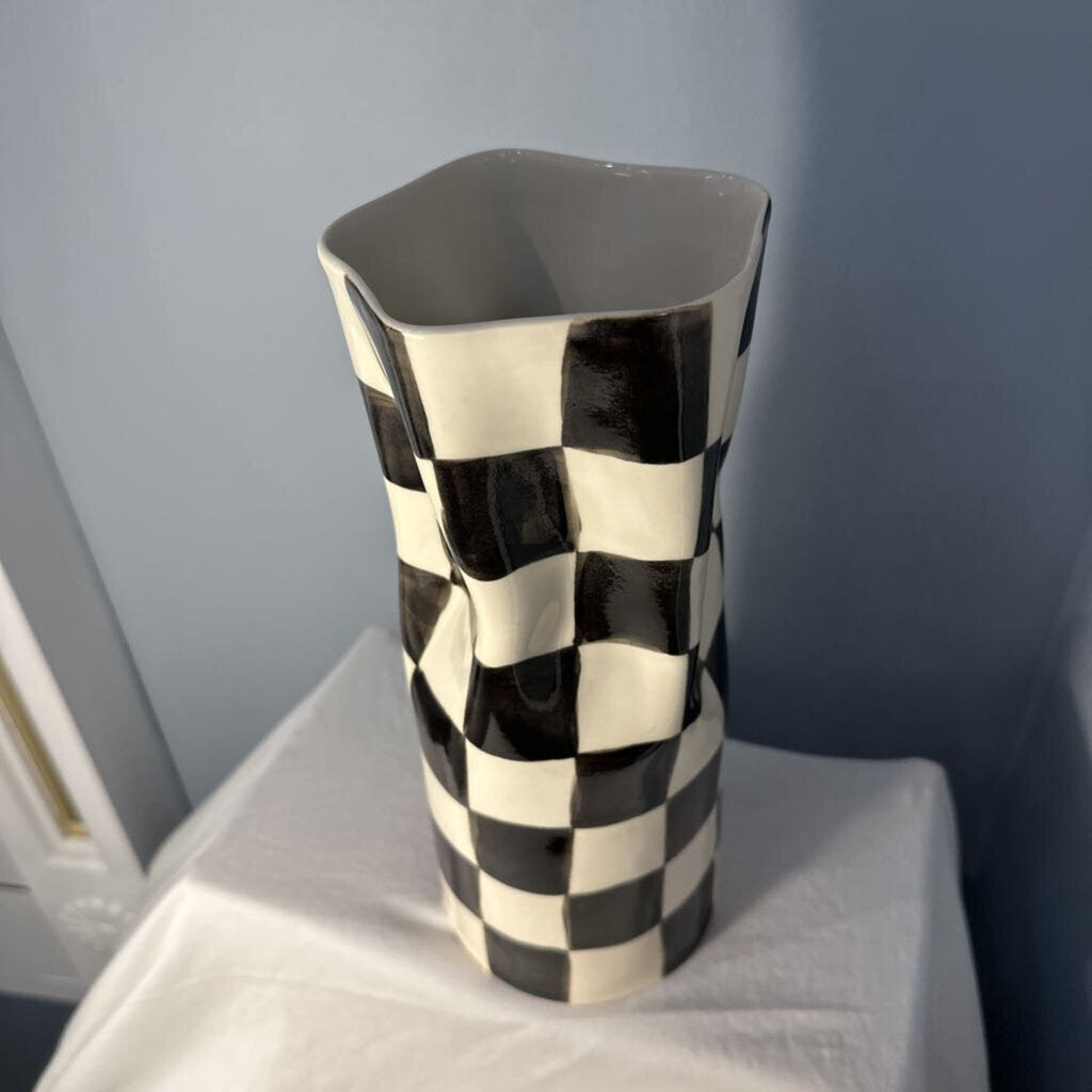 Ceramic Pinched Vase