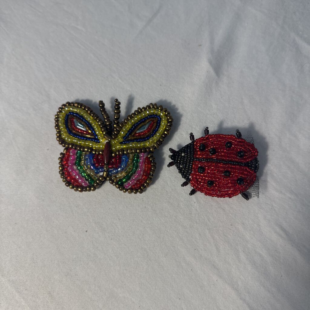 Beaded Brooch
