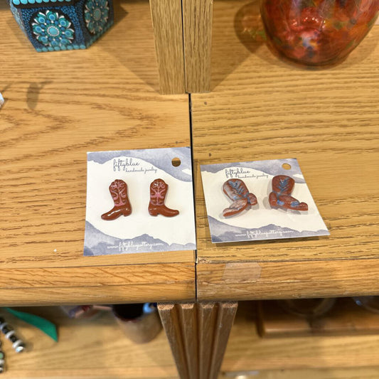 Cowboy Boot Earrings