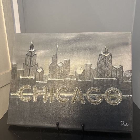 Beaded Chicago #2