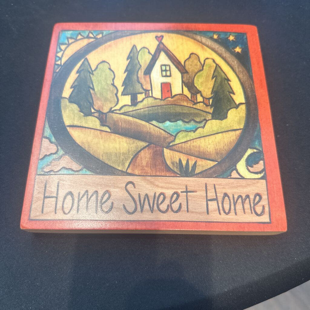 home sweet home plaque