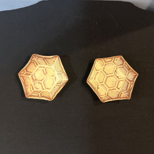 Honeycomb Tea Bag/Ring Dish