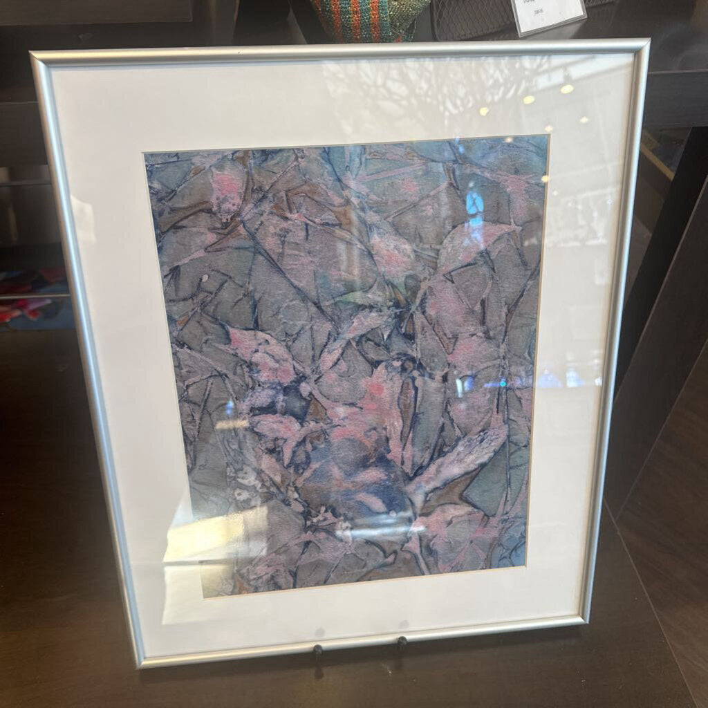 Ghost Pepper Framed Cyanotype Art