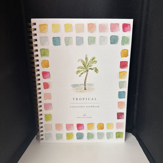 Tropical Watercolor Workbook