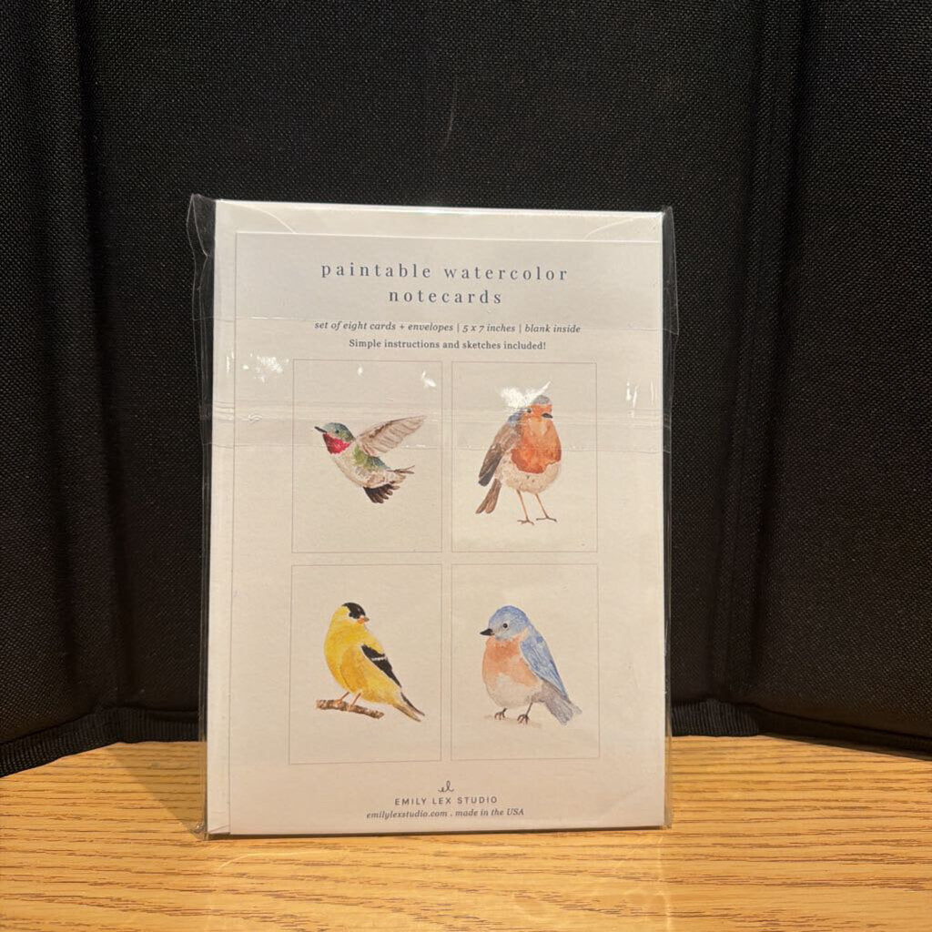 Birds Notecard Set