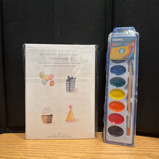 Celebrate Watercolor Notecard Set