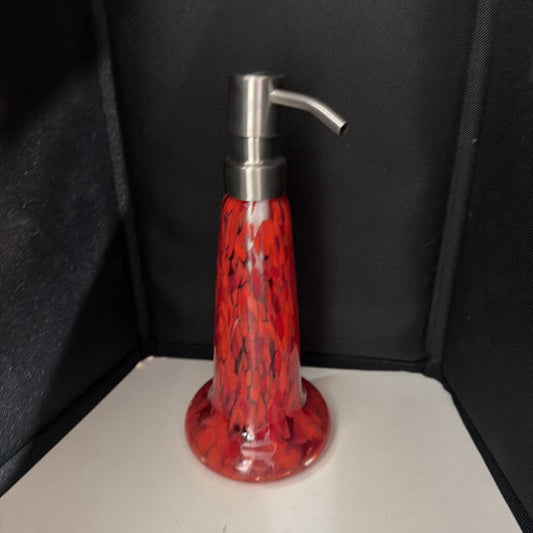 Glass Blown Soap Dispenser