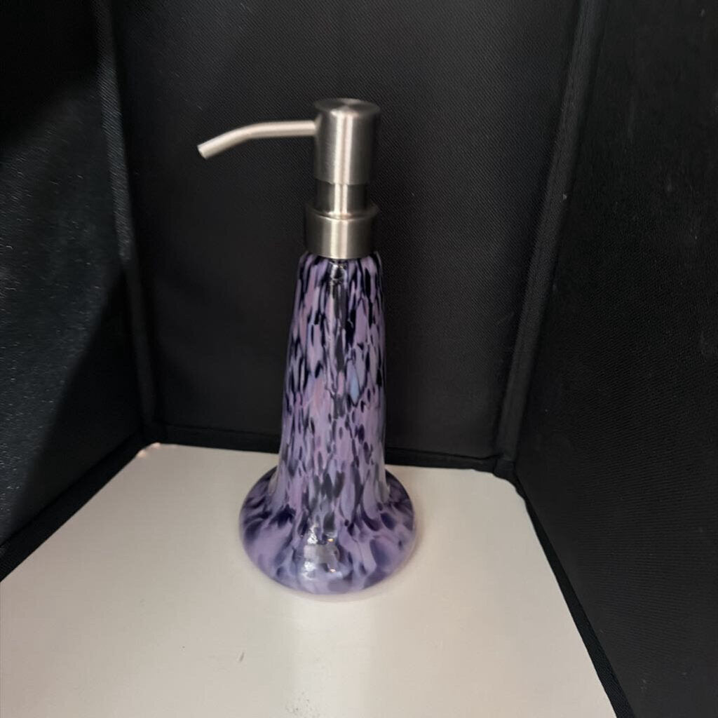 Glass Blown Soap Dispenser