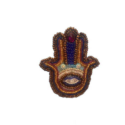 Beaded Hamsa