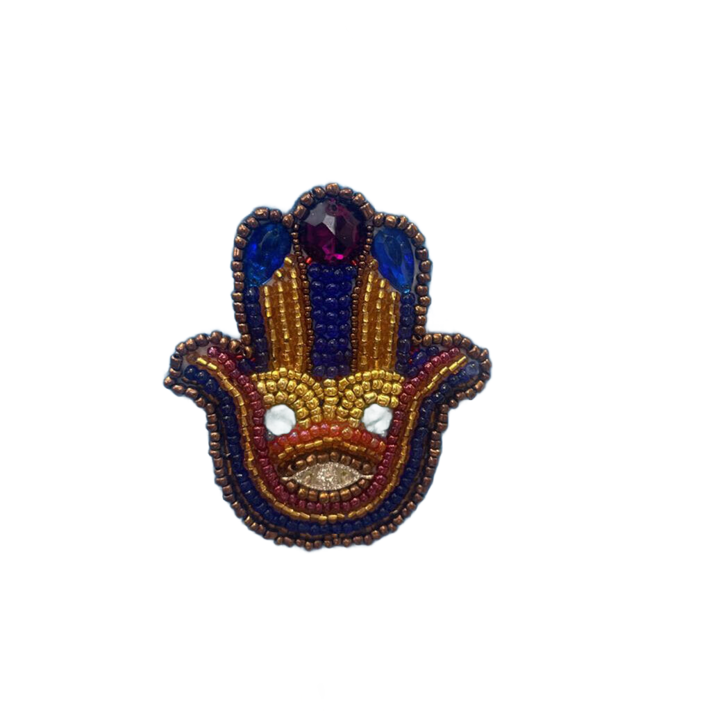 Beaded Hamsa