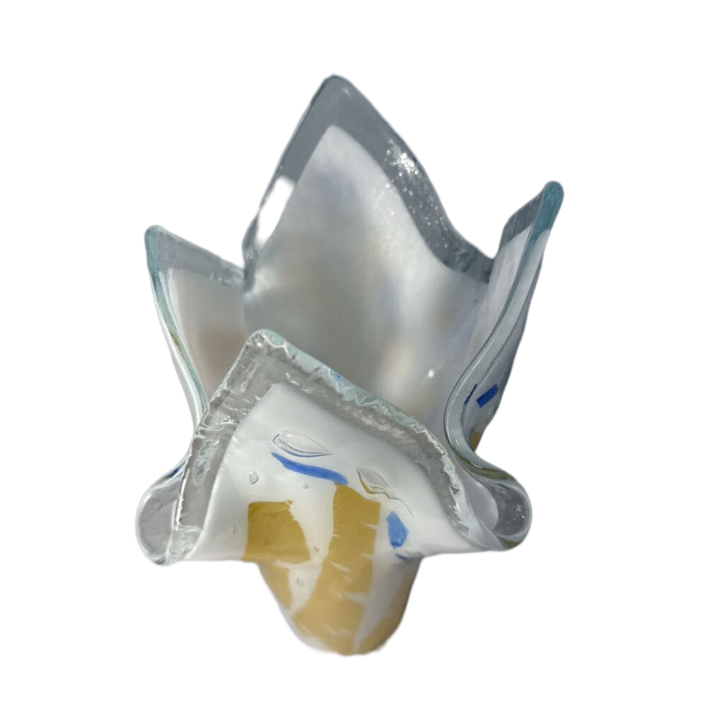 All That Glitters Handkerchief Vase