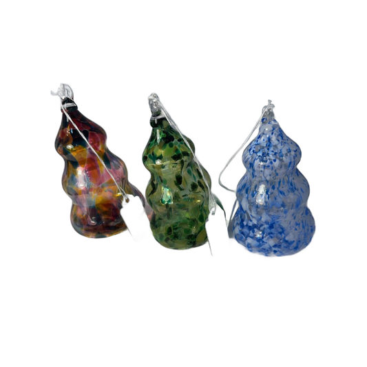 Glass Tree Ornament