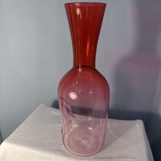 Ruby Face Vase