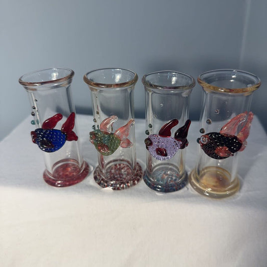 Fish shot glass