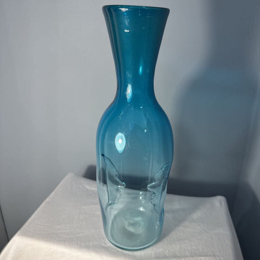 Aqua Face Vase