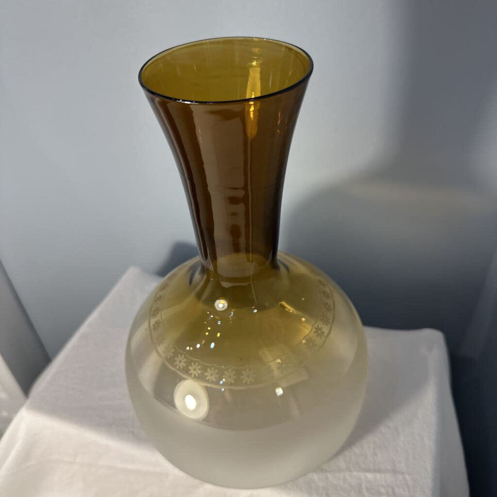 Gold Embroidered Vase